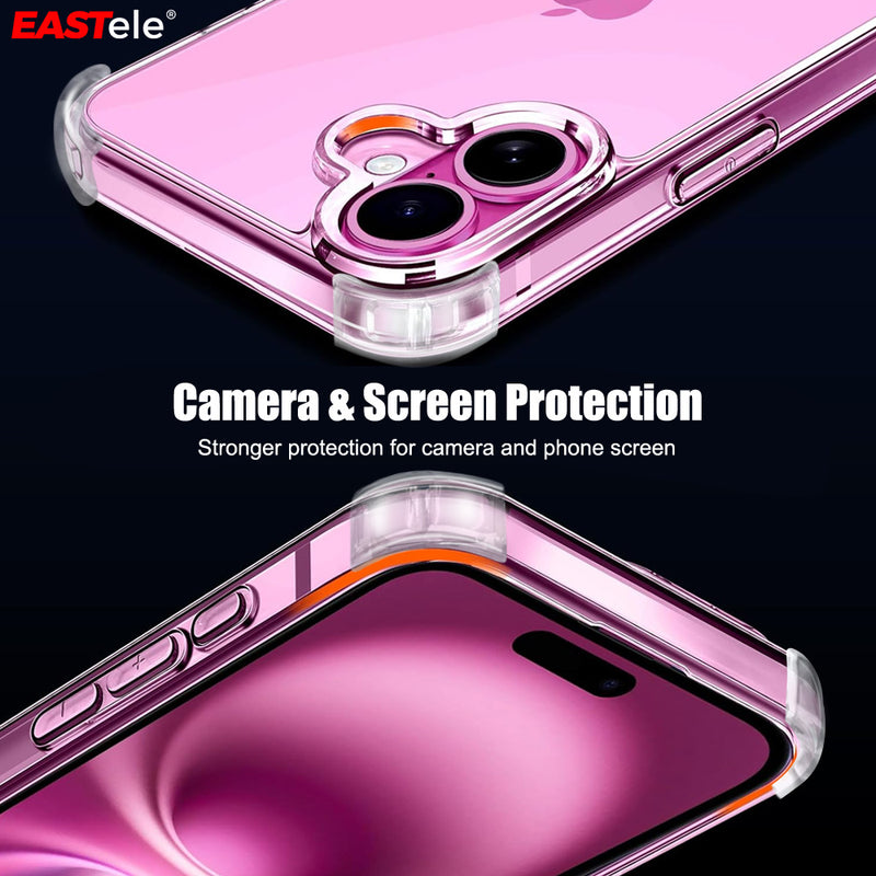 Clear Shockproof Bumper Case Cover For Apple iPhone